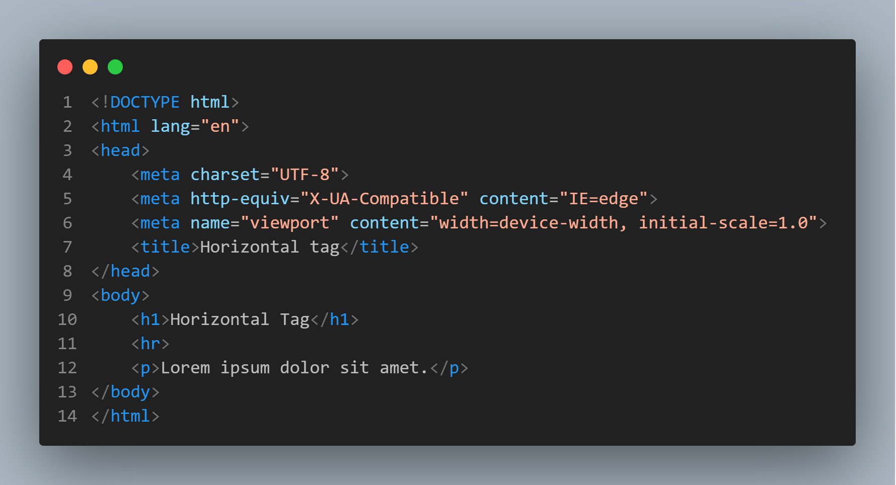 HTML Documentation With Only HTML For Beginners